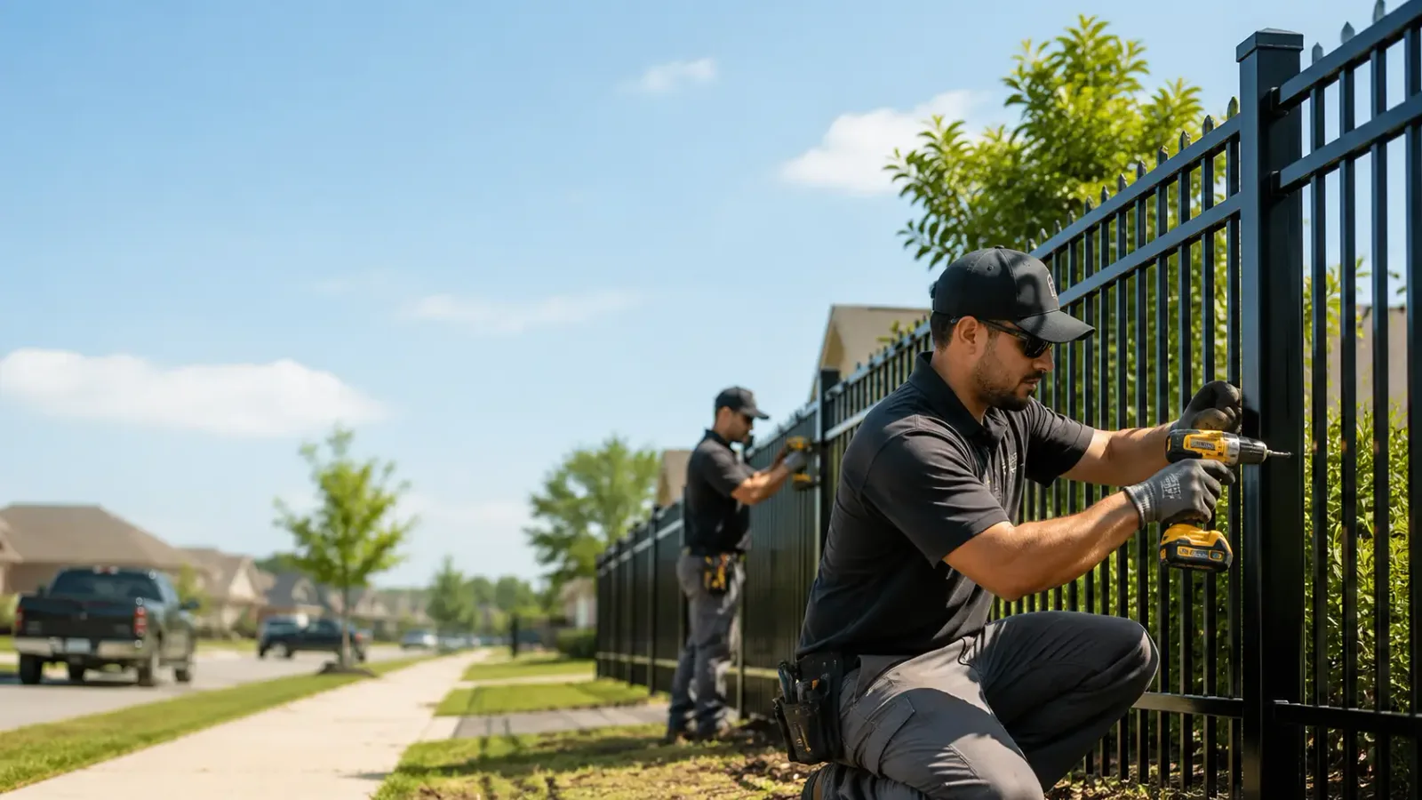 Metal Fence Installation in Clark Mills, NY
